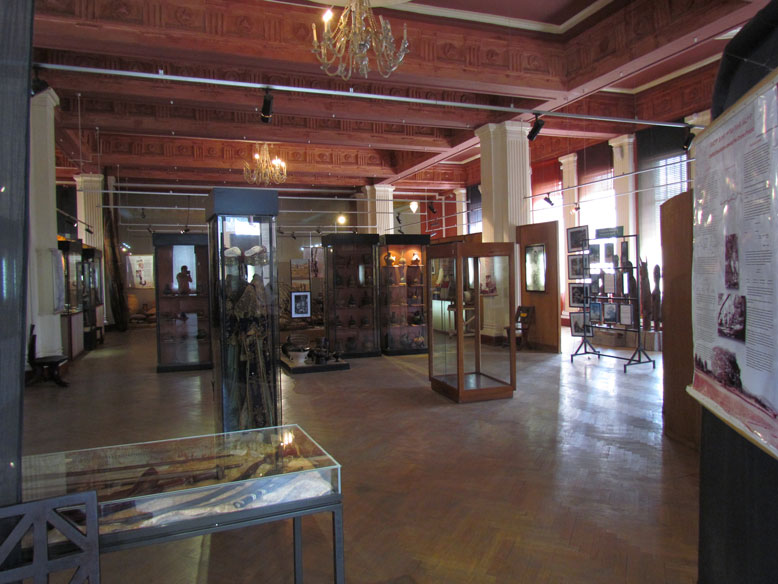 impresionante museo etnologico de Adiss